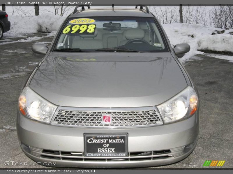 Pewter / Gray 2003 Saturn L Series LW200 Wagon