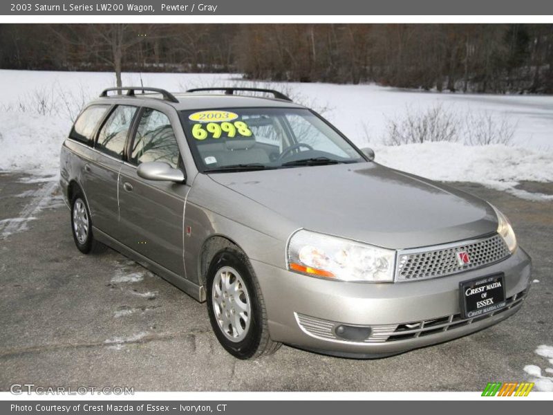 Pewter / Gray 2003 Saturn L Series LW200 Wagon