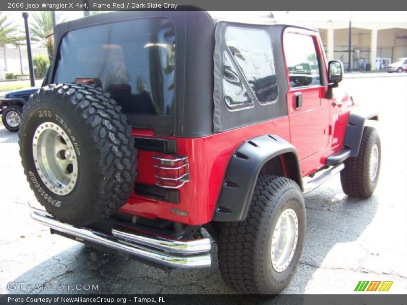 Flame Red / Dark Slate Gray 2006 Jeep Wrangler X 4x4