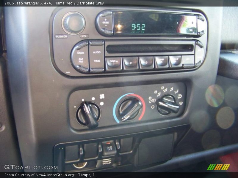 Flame Red / Dark Slate Gray 2006 Jeep Wrangler X 4x4