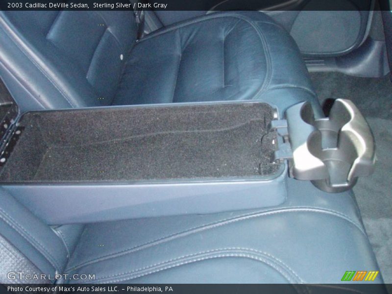 Sterling Silver / Dark Gray 2003 Cadillac DeVille Sedan