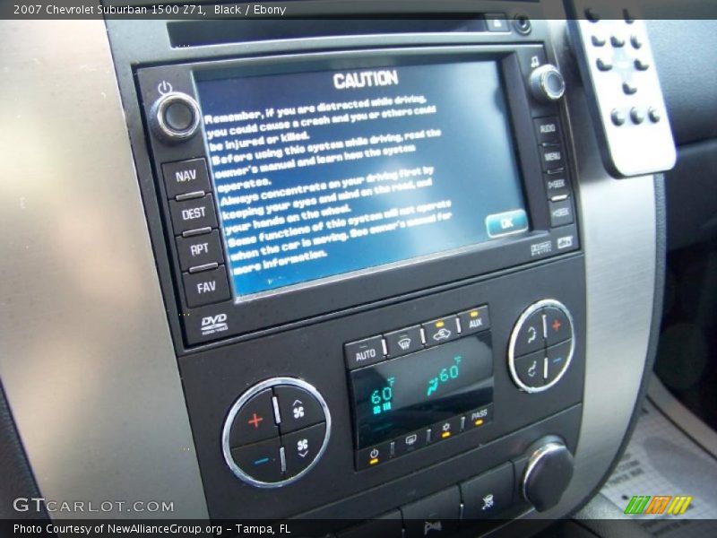 Black / Ebony 2007 Chevrolet Suburban 1500 Z71