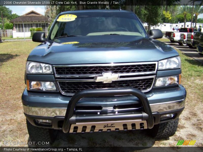 Blue Granite Metallic / Tan 2006 Chevrolet Silverado 1500 LT Crew Cab 4x4