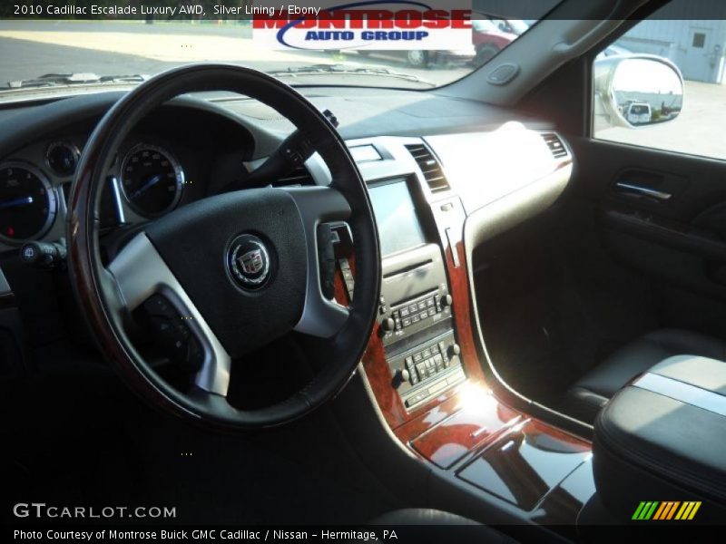Silver Lining / Ebony 2010 Cadillac Escalade Luxury AWD