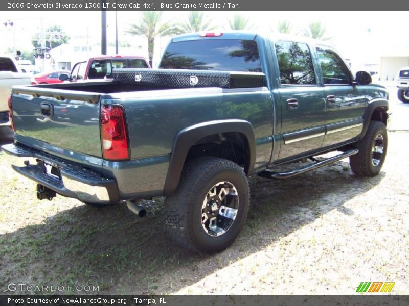 Blue Granite Metallic / Tan 2006 Chevrolet Silverado 1500 LT Crew Cab 4x4