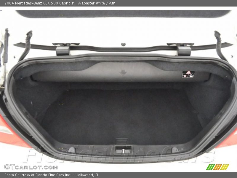 Alabaster White / Ash 2004 Mercedes-Benz CLK 500 Cabriolet