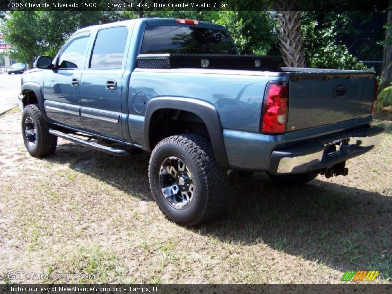 Blue Granite Metallic / Tan 2006 Chevrolet Silverado 1500 LT Crew Cab 4x4