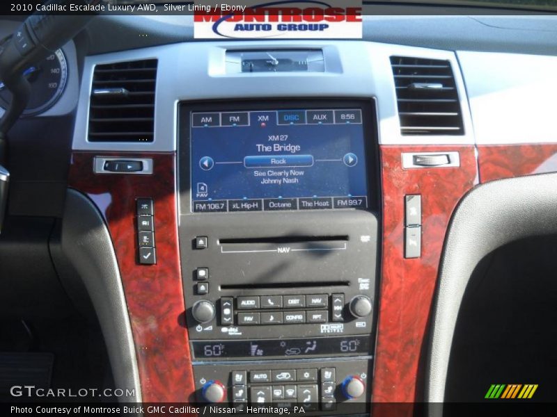 Silver Lining / Ebony 2010 Cadillac Escalade Luxury AWD