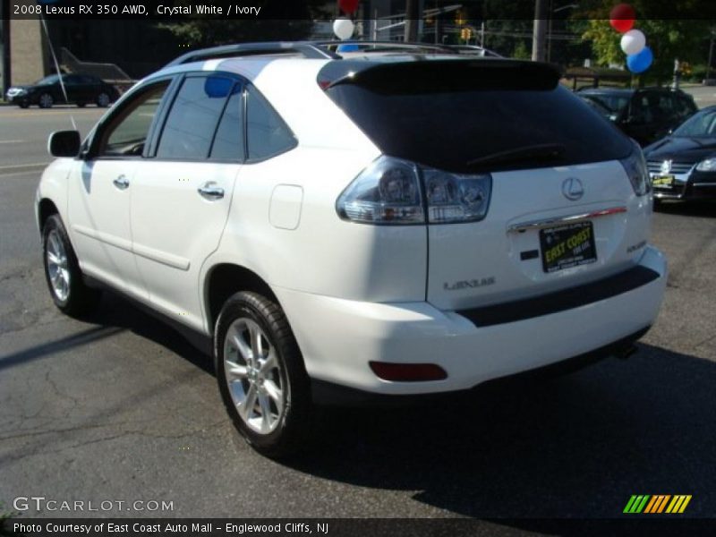 Crystal White / Ivory 2008 Lexus RX 350 AWD