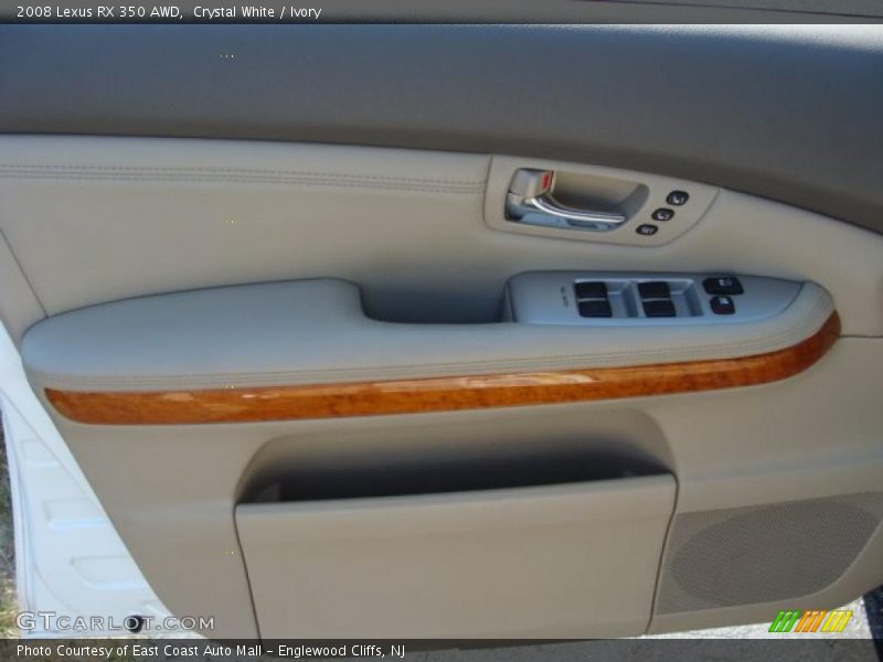 Crystal White / Ivory 2008 Lexus RX 350 AWD