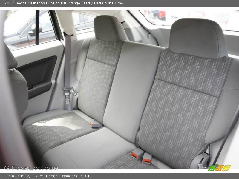Sunburst Orange Pearl / Pastel Slate Gray 2007 Dodge Caliber SXT