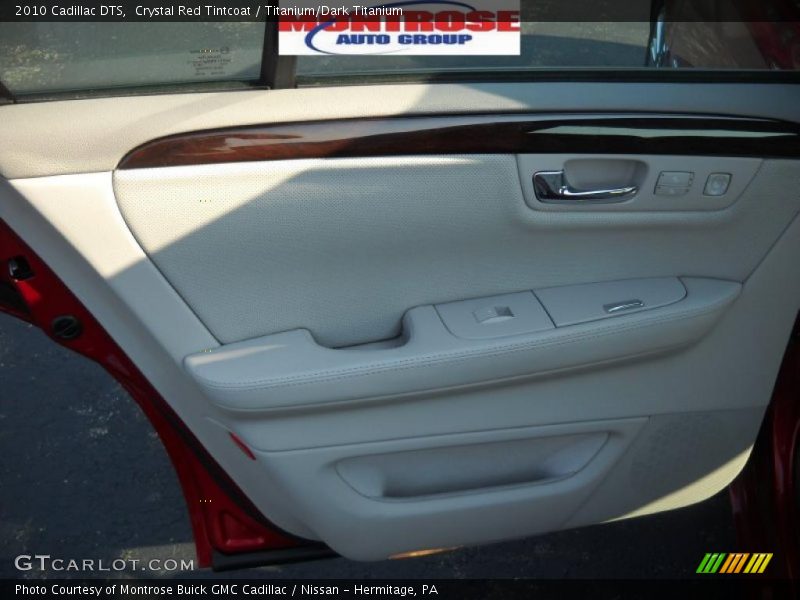 Crystal Red Tintcoat / Titanium/Dark Titanium 2010 Cadillac DTS