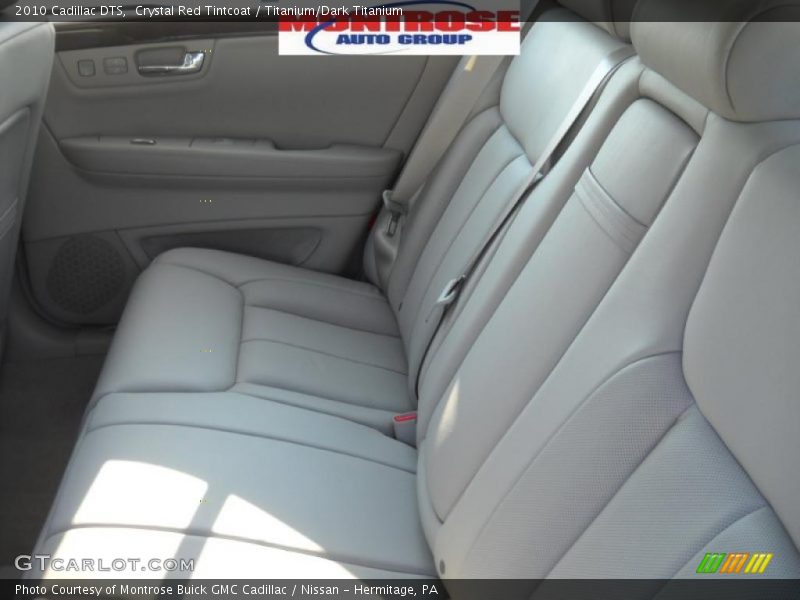 Crystal Red Tintcoat / Titanium/Dark Titanium 2010 Cadillac DTS