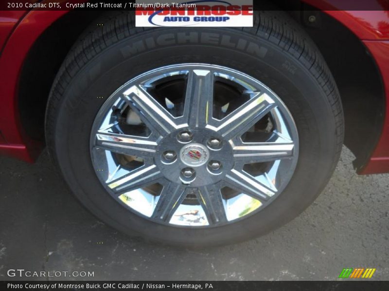 Crystal Red Tintcoat / Titanium/Dark Titanium 2010 Cadillac DTS