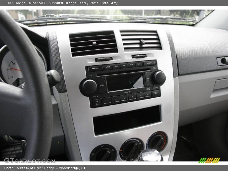 Sunburst Orange Pearl / Pastel Slate Gray 2007 Dodge Caliber SXT