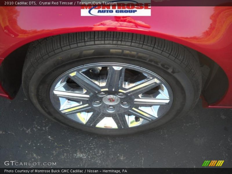 Crystal Red Tintcoat / Titanium/Dark Titanium 2010 Cadillac DTS