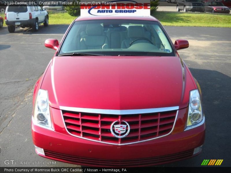 Crystal Red Tintcoat / Titanium/Dark Titanium 2010 Cadillac DTS