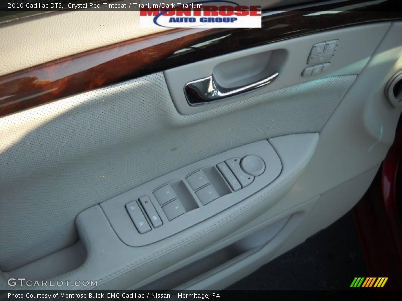 Crystal Red Tintcoat / Titanium/Dark Titanium 2010 Cadillac DTS