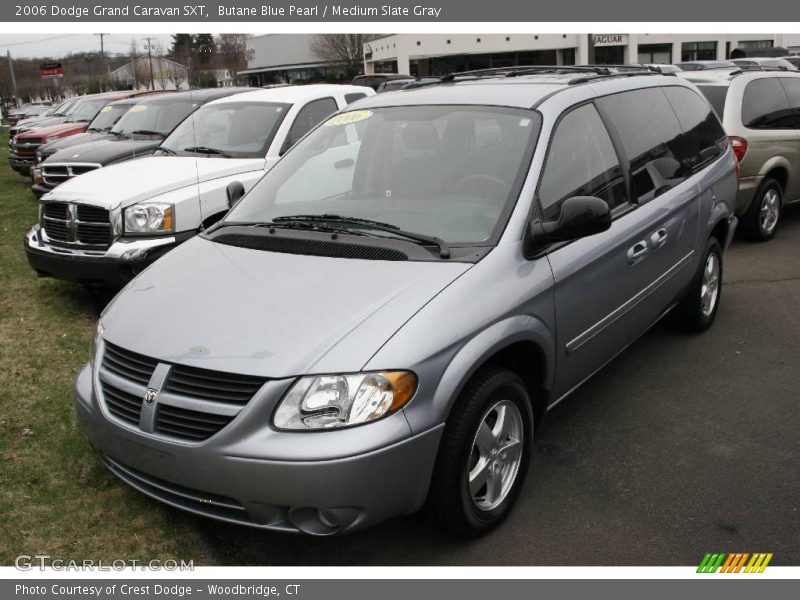 Butane Blue Pearl / Medium Slate Gray 2006 Dodge Grand Caravan SXT