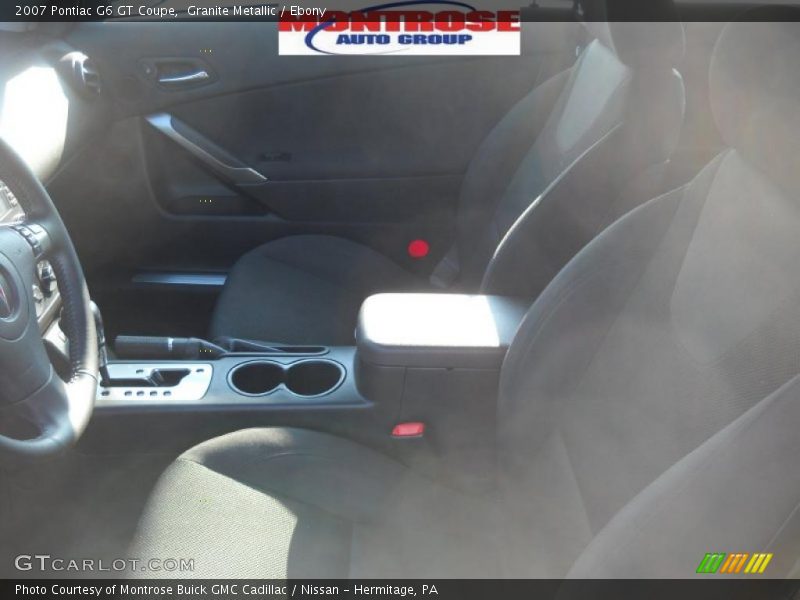 Granite Metallic / Ebony 2007 Pontiac G6 GT Coupe