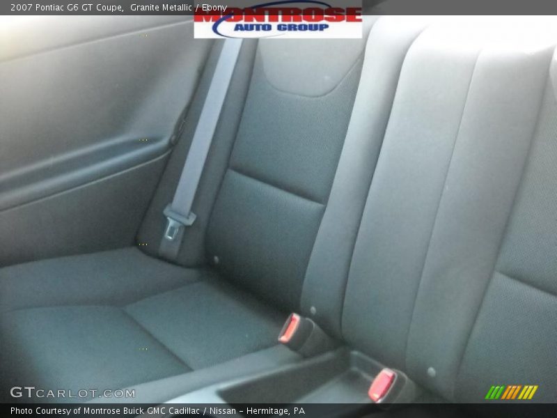 Granite Metallic / Ebony 2007 Pontiac G6 GT Coupe