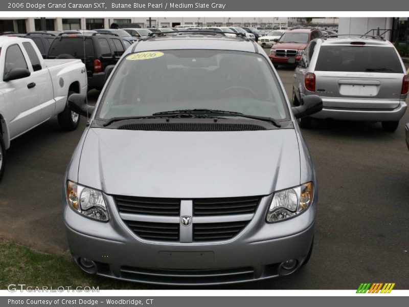 Butane Blue Pearl / Medium Slate Gray 2006 Dodge Grand Caravan SXT