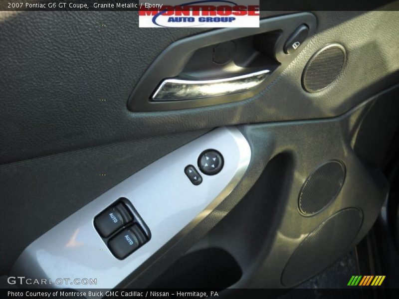 Granite Metallic / Ebony 2007 Pontiac G6 GT Coupe