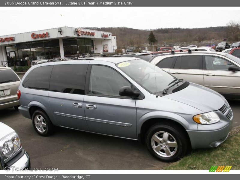 Butane Blue Pearl / Medium Slate Gray 2006 Dodge Grand Caravan SXT