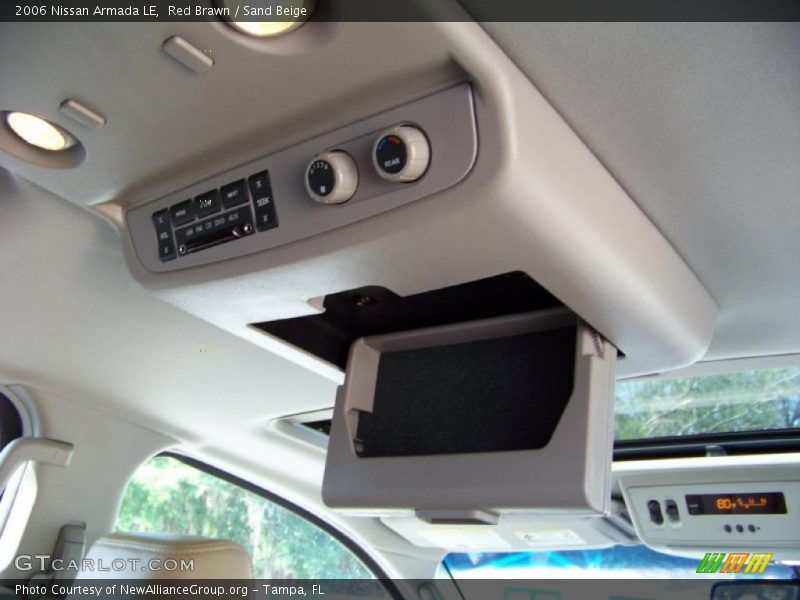 Red Brawn / Sand Beige 2006 Nissan Armada LE