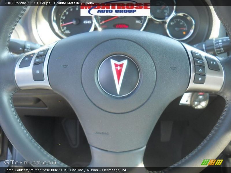 Granite Metallic / Ebony 2007 Pontiac G6 GT Coupe