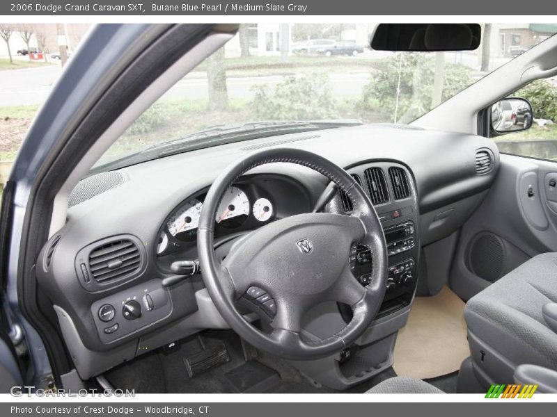 Butane Blue Pearl / Medium Slate Gray 2006 Dodge Grand Caravan SXT