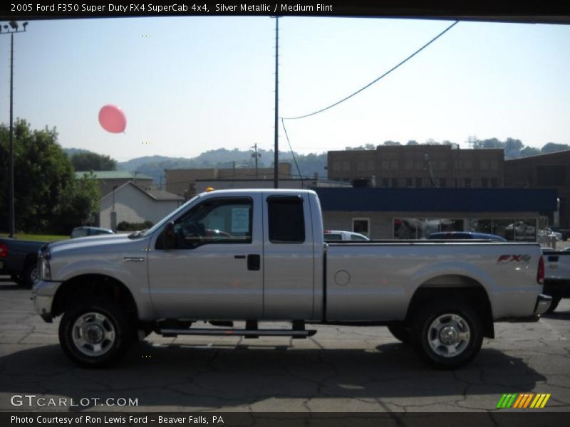 Silver Metallic / Medium Flint 2005 Ford F350 Super Duty FX4 SuperCab 4x4