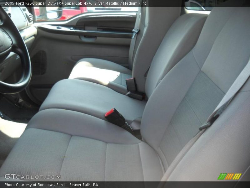 Silver Metallic / Medium Flint 2005 Ford F350 Super Duty FX4 SuperCab 4x4