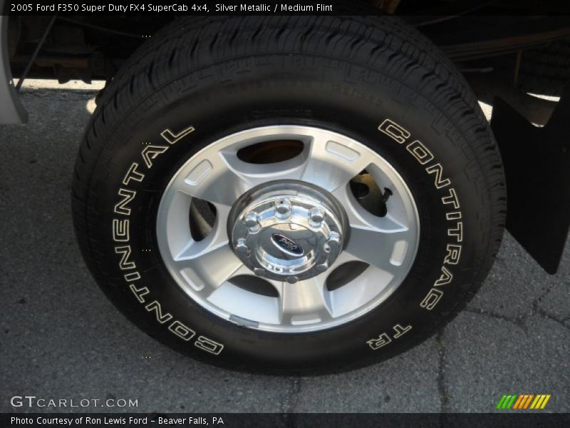 Silver Metallic / Medium Flint 2005 Ford F350 Super Duty FX4 SuperCab 4x4