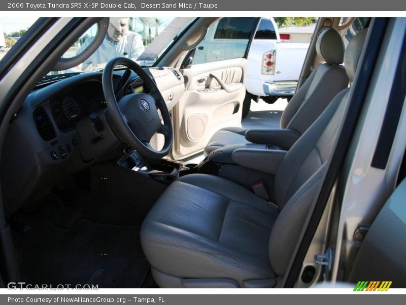 Desert Sand Mica / Taupe 2006 Toyota Tundra SR5 X-SP Double Cab
