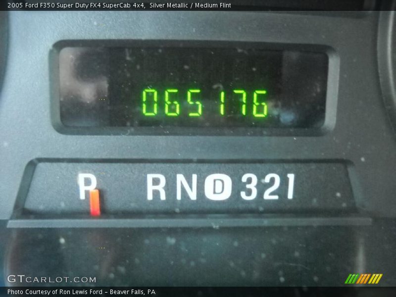 Silver Metallic / Medium Flint 2005 Ford F350 Super Duty FX4 SuperCab 4x4