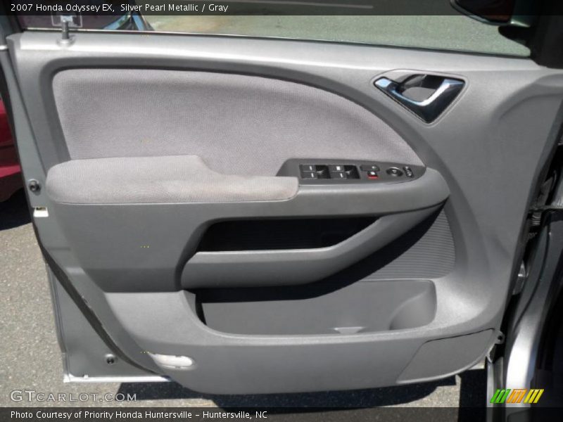 Silver Pearl Metallic / Gray 2007 Honda Odyssey EX