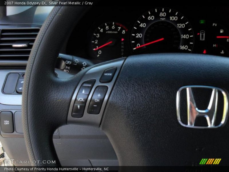 Silver Pearl Metallic / Gray 2007 Honda Odyssey EX