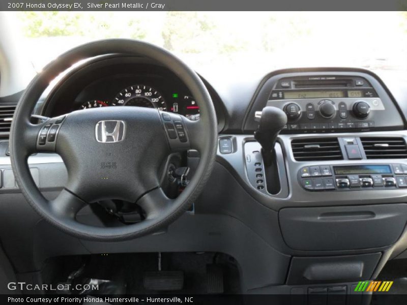 Silver Pearl Metallic / Gray 2007 Honda Odyssey EX