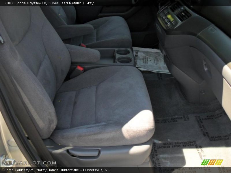 Silver Pearl Metallic / Gray 2007 Honda Odyssey EX