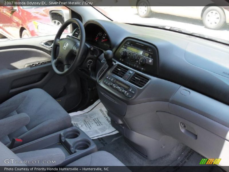 Silver Pearl Metallic / Gray 2007 Honda Odyssey EX