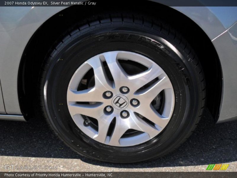Silver Pearl Metallic / Gray 2007 Honda Odyssey EX