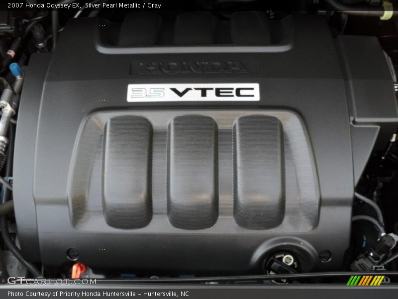 Silver Pearl Metallic / Gray 2007 Honda Odyssey EX