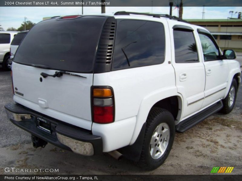 Summit White / Tan/Neutral 2004 Chevrolet Tahoe LT 4x4