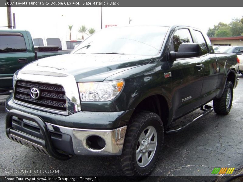 Slate Metallic / Black 2007 Toyota Tundra SR5 Double Cab 4x4