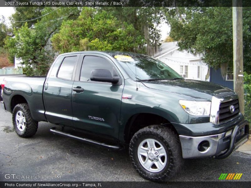 Slate Metallic / Black 2007 Toyota Tundra SR5 Double Cab 4x4