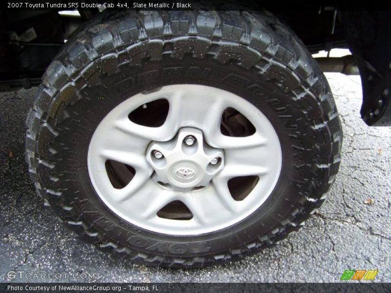 Slate Metallic / Black 2007 Toyota Tundra SR5 Double Cab 4x4