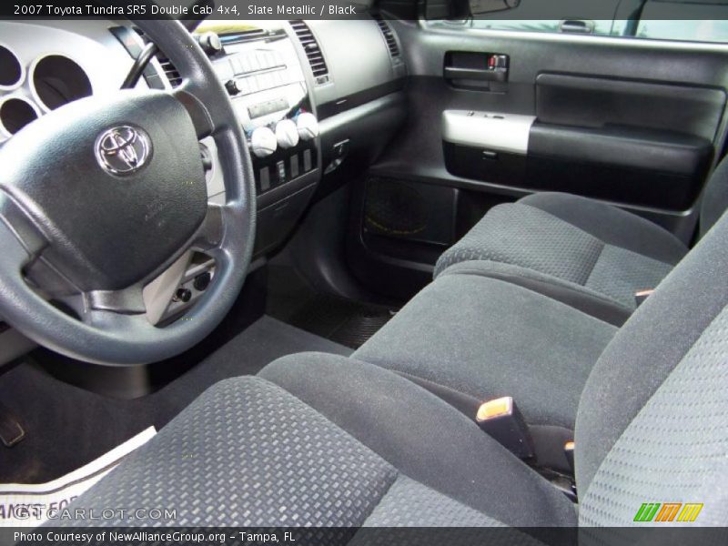 Slate Metallic / Black 2007 Toyota Tundra SR5 Double Cab 4x4