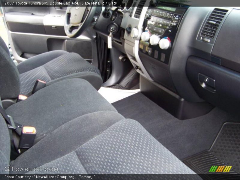 Slate Metallic / Black 2007 Toyota Tundra SR5 Double Cab 4x4