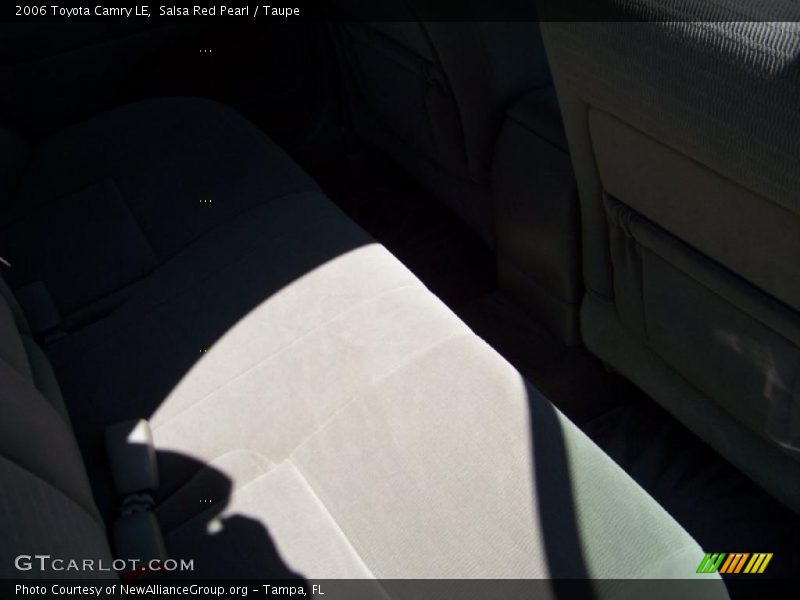 Salsa Red Pearl / Taupe 2006 Toyota Camry LE